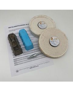 Polersett for stål og rustfritt