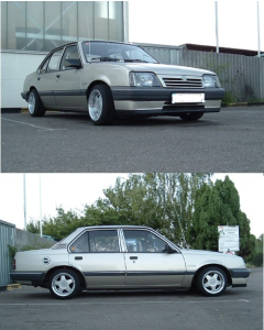 Senkesett Opel Ascona C 2 dørs