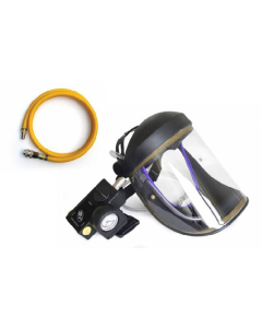 Friskluftmaske for sliping og lakkering
