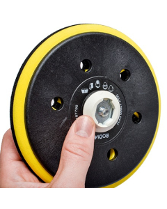 Bakplate for eksentersliper