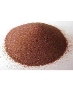 Rød garnet, 25 kg.