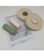 Polersett for aluminium etc.