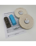 Polersett for stål og rustfritt